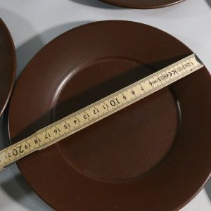 8st förrättstallrikar, stengods, 21cm, Höganäs keramik S555