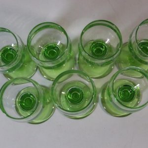 Set med 6 Italienska spritglas, 60 -70-tal, Rocco Bormioli