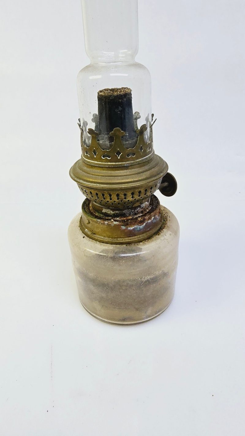 Antik fotogenlampa "Kosmos Brenner" – Charm med tidens patina