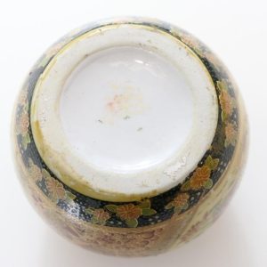 Handmålad urna utan lock, Japan, Geisha Satsuma, troligen replika