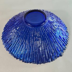 SKÅL, glas, TAUNO WIRKKALA,  "Norrsken", Humppila, Finland