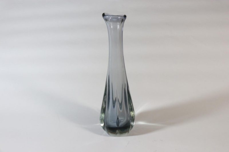 Hundbensvas, färgat glas, 24cm