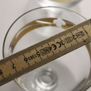 6st glas med guldfärgad dekor, Kosta