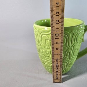 Grön retro mugg