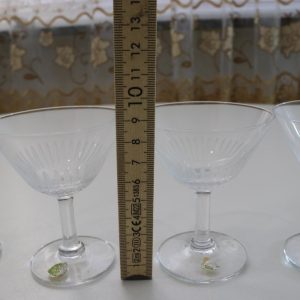 Glasservis, 4 glas, F-& HL Kristall, Kosta