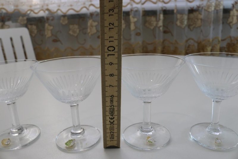 Glasservis, 4 glas, F-& HL Kristall, Kosta