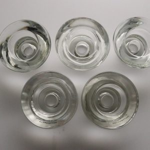 Set med 8 Antika Bordsknivar i Silverplätering – Vacker Patina och Klassisk Desi