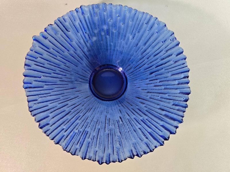 SKÅL, glas, TAUNO WIRKKALA,  "Norrsken", Humppila, Finland