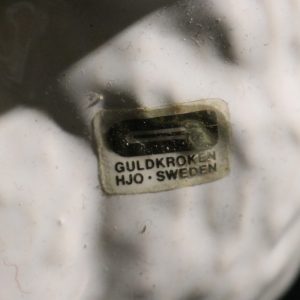 Charmig Porslinskatt från Guldkroken Hjo, 15 cm