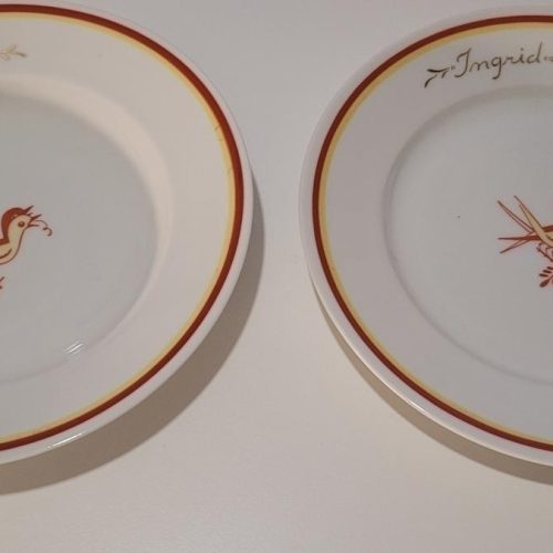 2st tallrikar "Ingrid" Karlskona