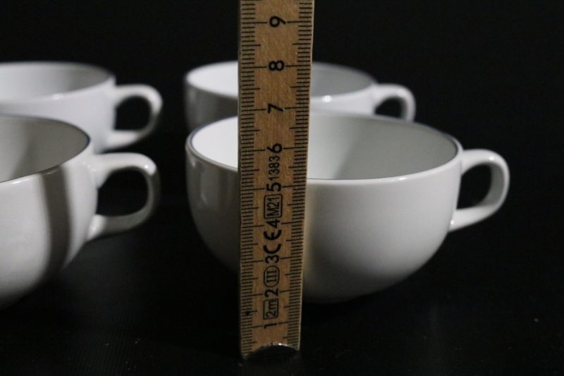 Set med 4 kaffekoppar från Royal Copenhagen, Modell Alliance
