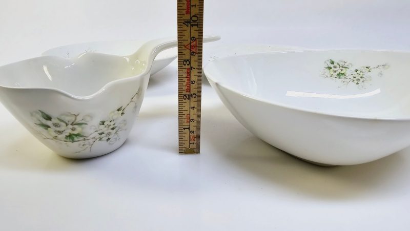 Rörstrand – Elegant blomstermotiv i fyra delar
