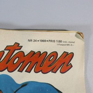 Fantomen  SMUGGLARNA Samvetslösa brottslingar sprider sitt gift!, nr 24, 1969