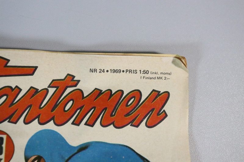 Fantomen  SMUGGLARNA Samvetslösa brottslingar sprider sitt gift!, nr 24, 1969