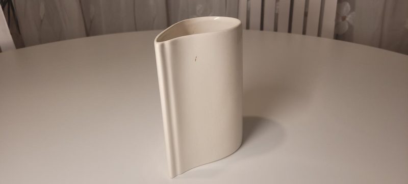 Vit vas 15cm