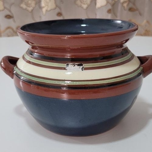Nittsjö, skål/hänkelkruka, Mornils, 1950/60-tal