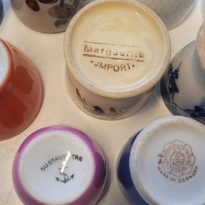 Blandade äggkoppar, retro