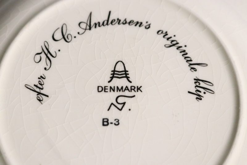 Dekorativ Tallrik – Hans Christian Andersen's Originala Klipp, 21 cm