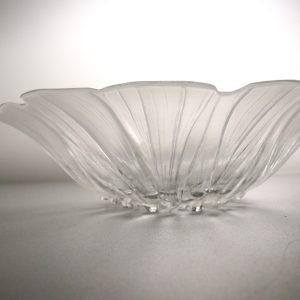 SKÅL, Målerås Mats Jonssson - Wind flower - kristall - 32cm
