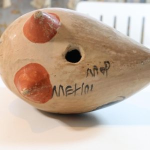 Mexikansk lerfågel (duva ) Rustik turistartikel från mitten av 1900-talet