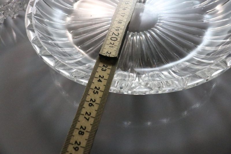 Glasfat, fruktservis, art deco