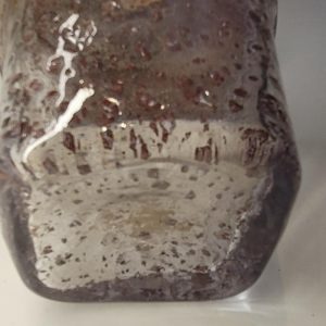 KARAFF, glas med kork, troligen Björkshult Sweden, 1900-talets andra hälft
