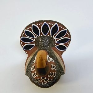 keramikfågel från Nittsjö, 17 cm hög
