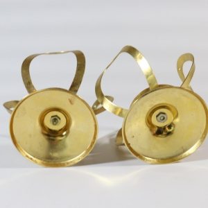 Ljusstakar guldplated Argos mantorp, saknar prismor