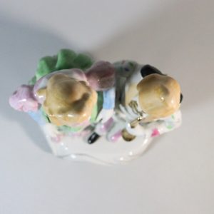 Figurin, Franskt par i barockstil - 27cm