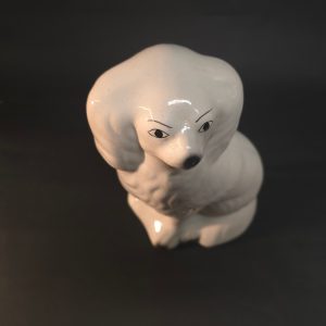 Charmig hundfigur från Rörstrand – Vintage designklassiker, 22,5 cm hög