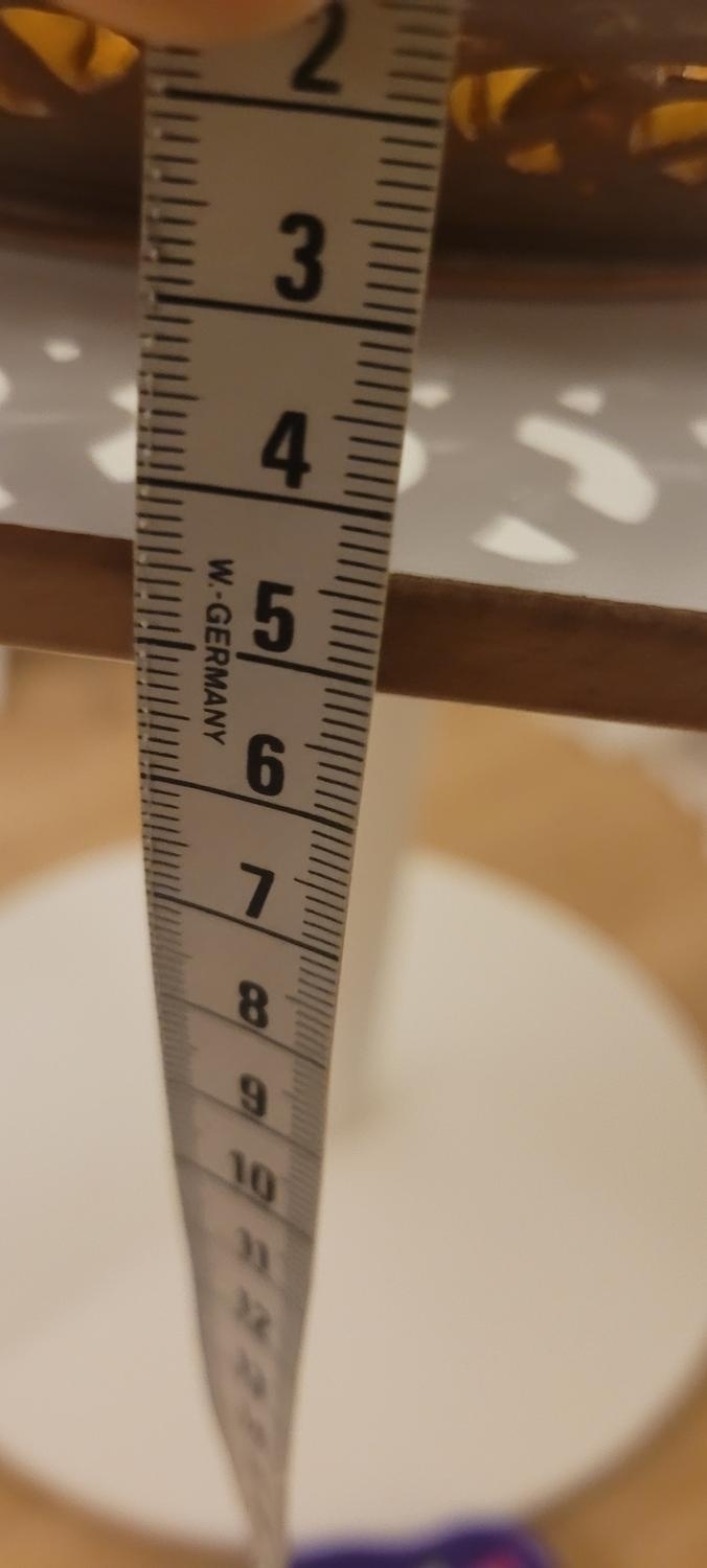 Gul och grön fat 30cm