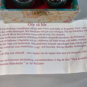 Hälsokulor... Qi Gong eller träningskulor
