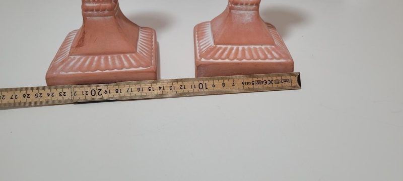 2 stora ljusstakar - 28cm