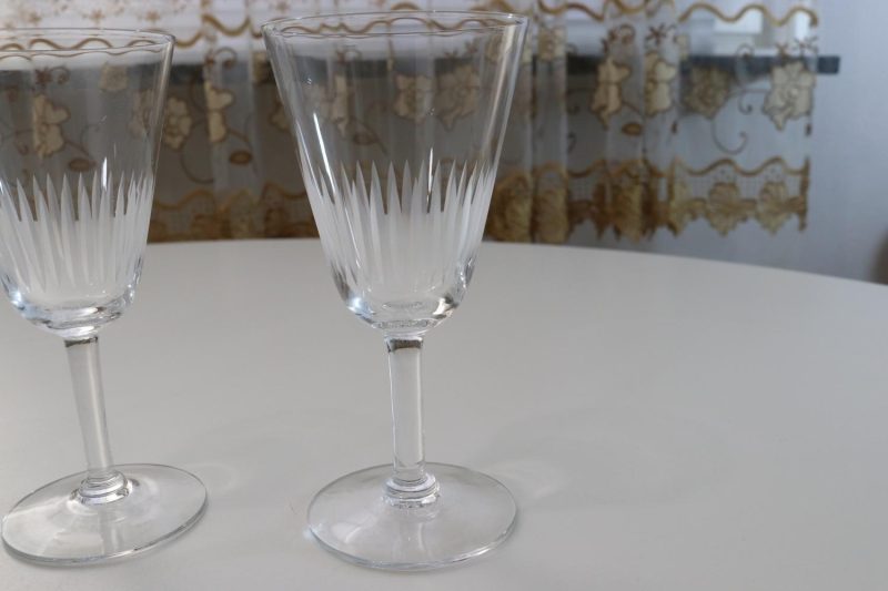Glasservis, 5 glas, F-& HL Kristall, Kosta