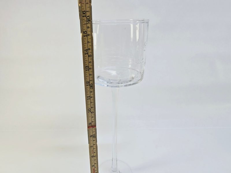 Elegant Ljushållare i Glas – 40x11 cm