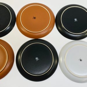 Exklusiva stengodstallrikar – M-L Hellgren Collection, 26 cm