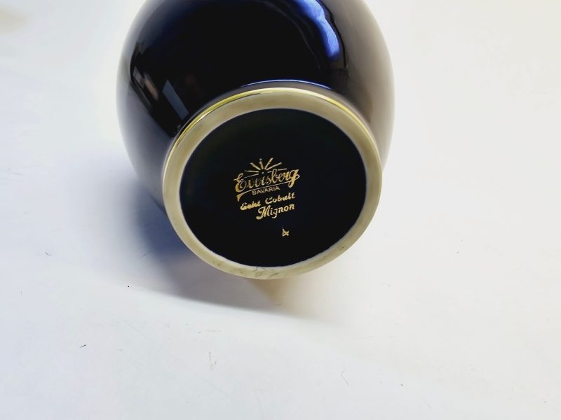 Elegant Vas från Echts Cobalt Mignon, Bavaria – 17,5 cm