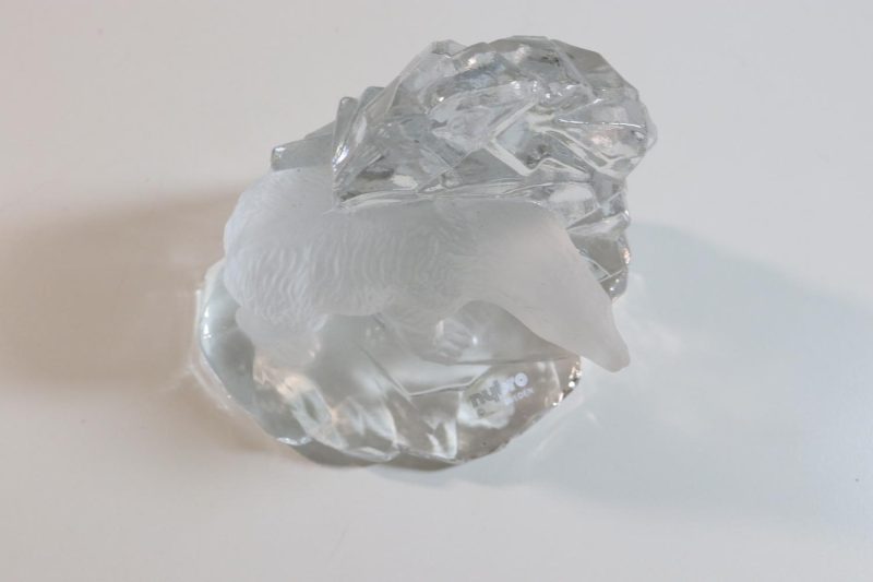 SEA Glasbruk Kosta Sweden - Glasskulptur - Isbjörn