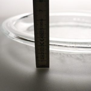 Uppläggningsfat, glas, "Garden" Kosta Boda - Ann Wärff - 30cm