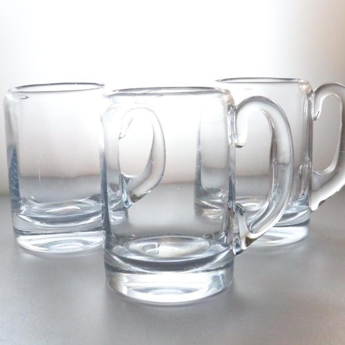 3 stycken glas / Sejdlar troligen Kosta