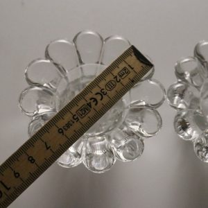 2st ljushållare Forever Crystal, 24 % bly,  för långa ljus