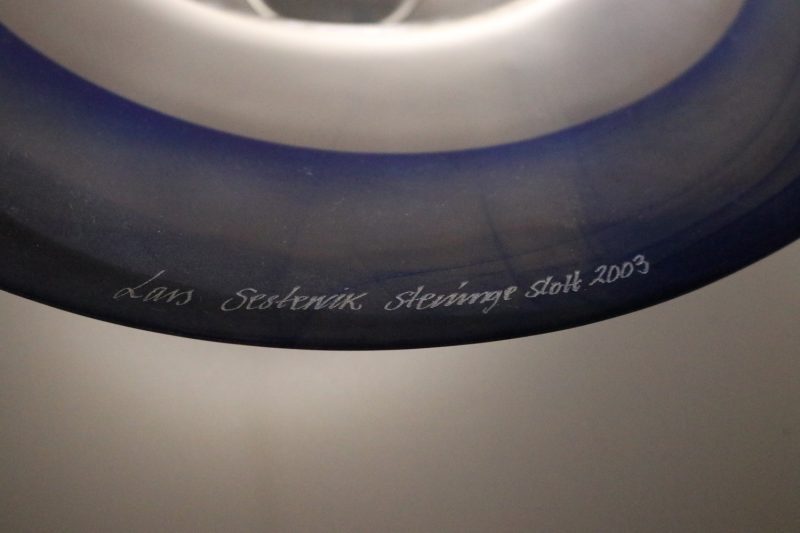 SKÅL, glas, Lars Sestervik, Steninge slott, 2003