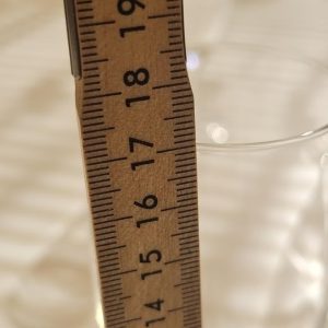 4st, Champagneglas ARC France, 17cm