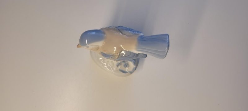 Figurin, fågel, i ljusa färger
