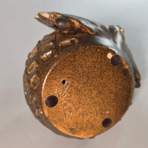 Skulptur Keramik, Påfågel, CHR Christian Thorup , höjd ca 16 cm