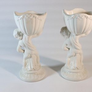 FIGURINER/KRUKOR, 2 st. porslin, Capodimonte, Italien
