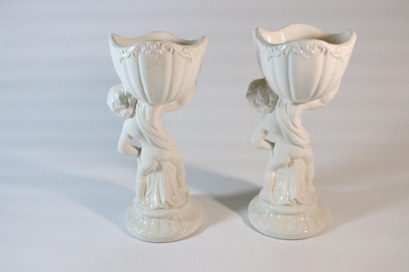 FIGURINER/KRUKOR, 2 st. porslin, Capodimonte, Italien