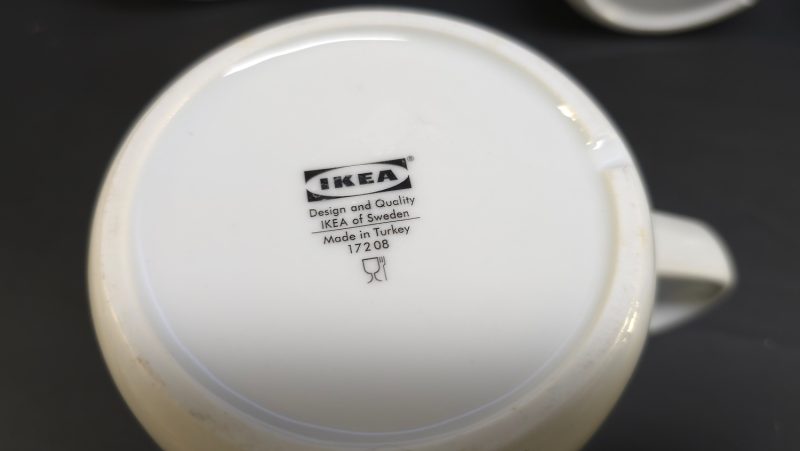Stilrena kaffekoppar från IKEA – 6 stycken, tidlös design