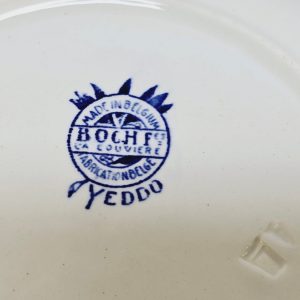 Boch La Louvière "Yeddo"-tallrik Belgien