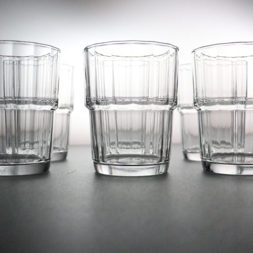 Tidlösa Stapelbara Glas – Set om 6
